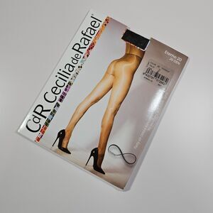 Cecilia De Rafael CDR Eterno 20 Pantyhose Tights, Chocolate, Size S